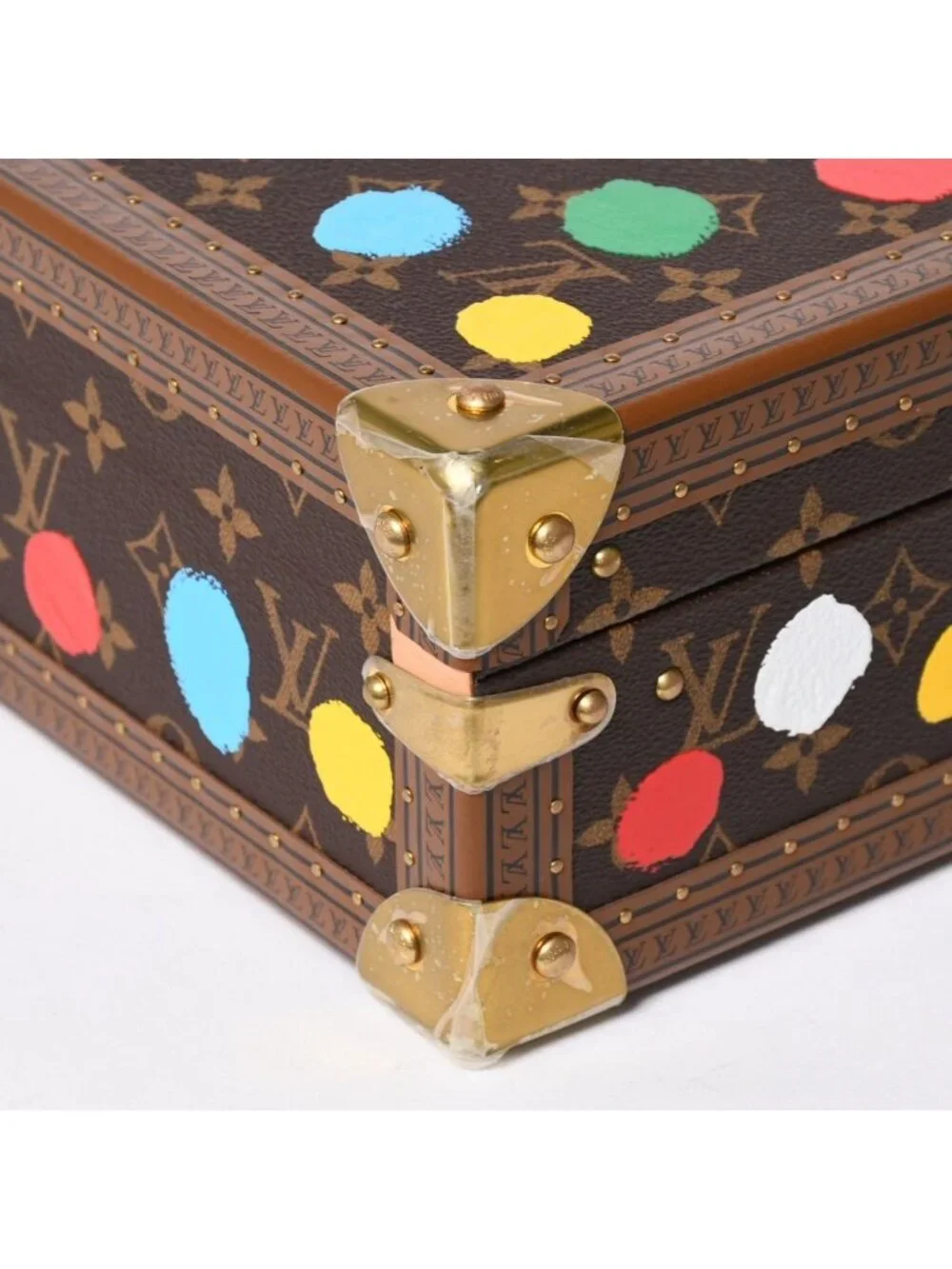 Louis Vuitton Super Rare Watch Trunk LV YK Yayoi Kusama Coffret